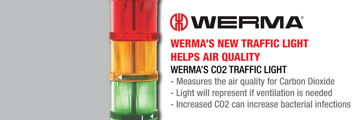 Werma’s New CO2 Traffic Light 